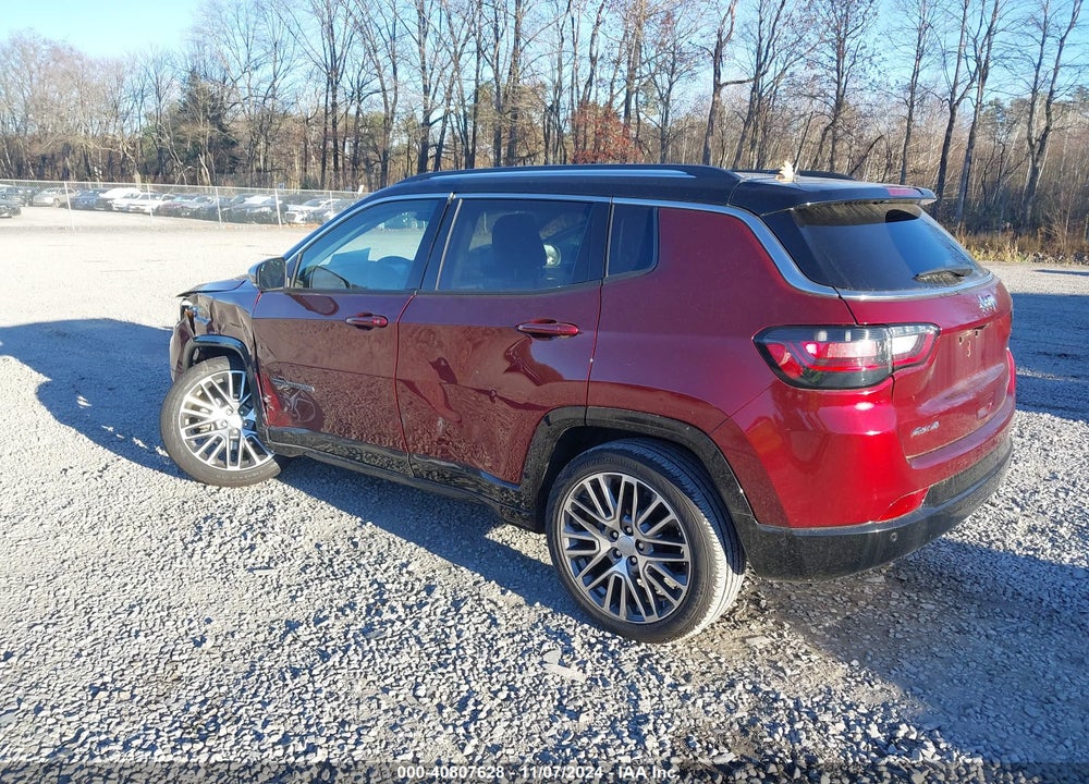 2022 JEEP COMPASS LIMITED 4X4 VIN: 3C4NJDCB2NT166764