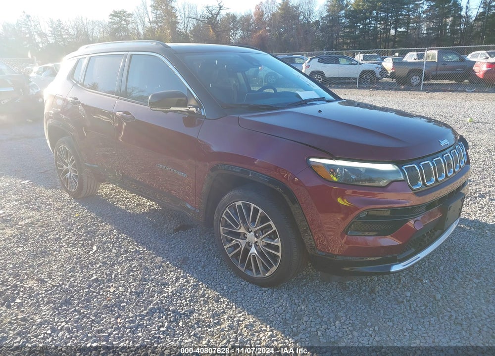 2022 JEEP COMPASS LIMITED 4X4 VIN: 3C4NJDCB2NT166764