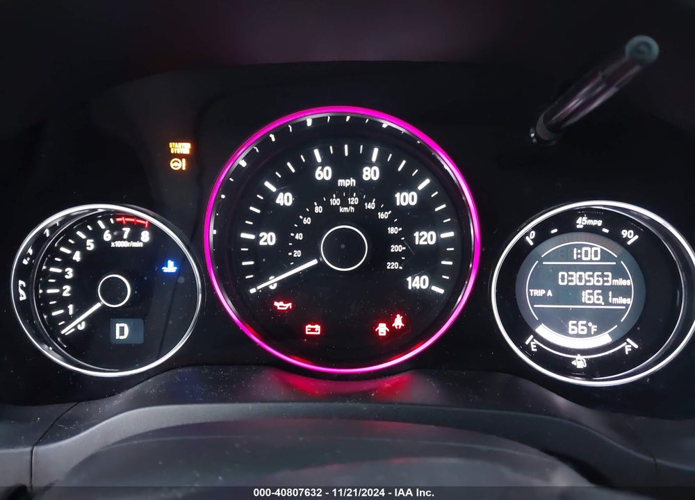 2017 HONDA HR-V EX VIN: 3CZRU6H59HM733388