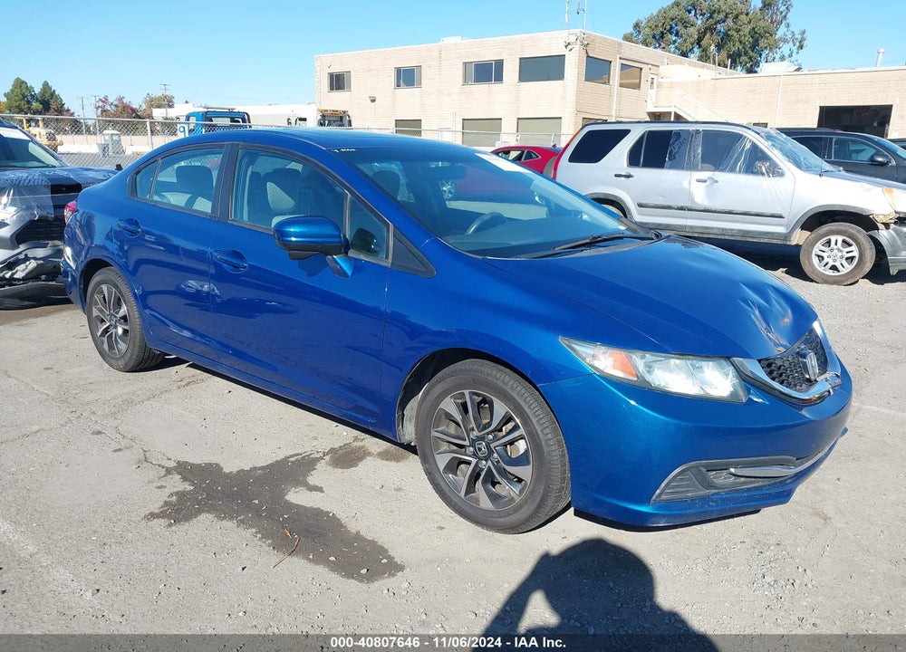 2014 HONDA CIVIC EX VIN: 19XFB2F88EE275451