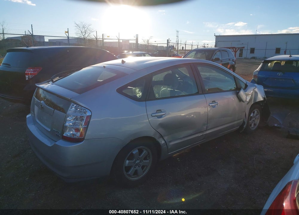 2007 TOYOTA PRIUS VIN: JTDKB20U677579806