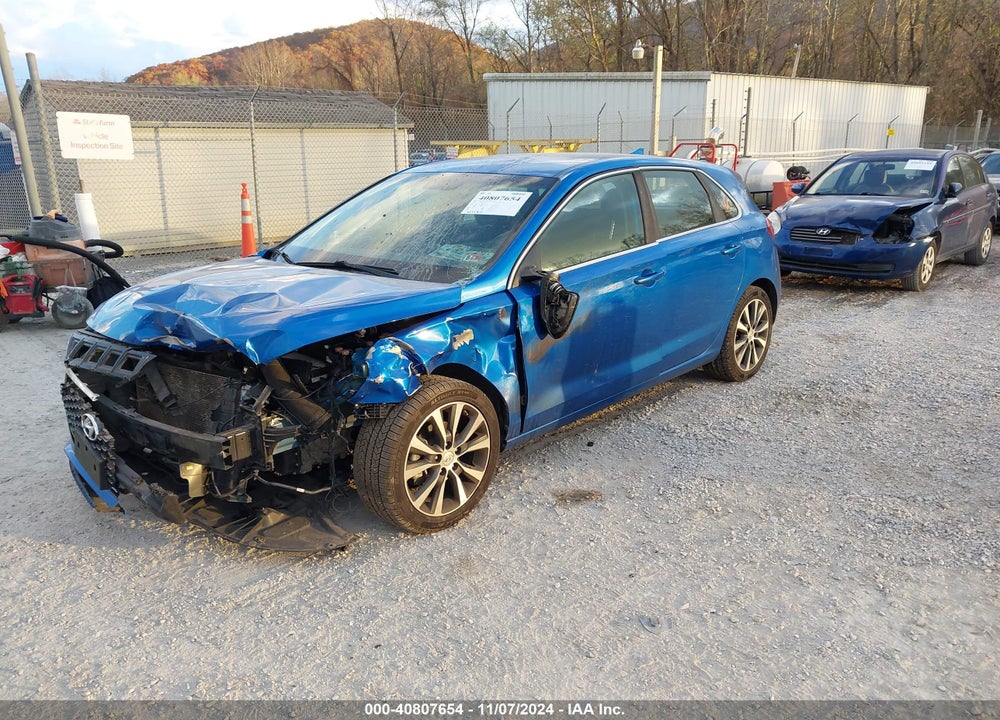 2018 HYUNDAI ELANTRA GT VIN: KMHH35LE4JU062330
