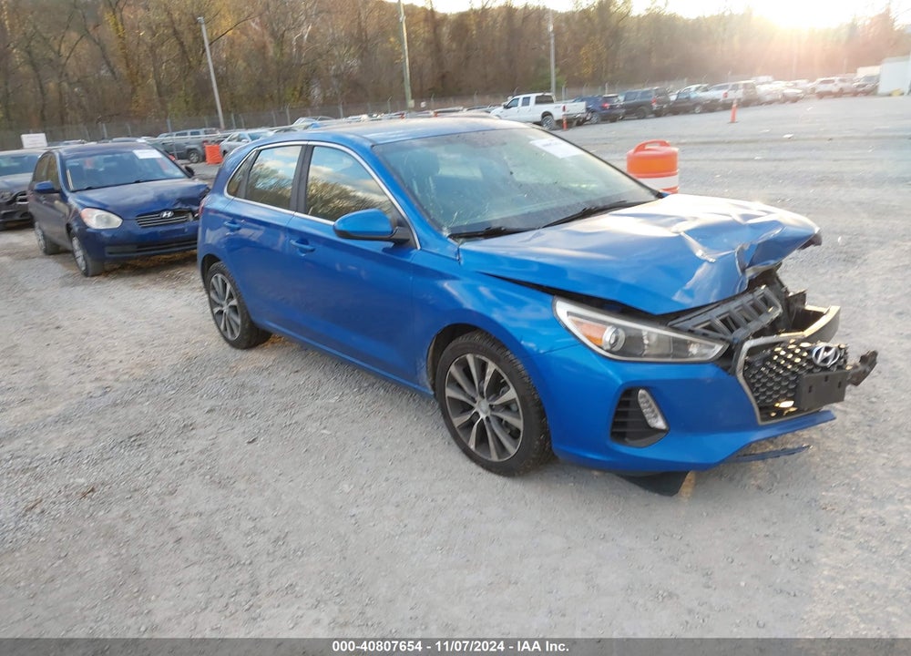2018 HYUNDAI ELANTRA GT VIN: KMHH35LE4JU062330
