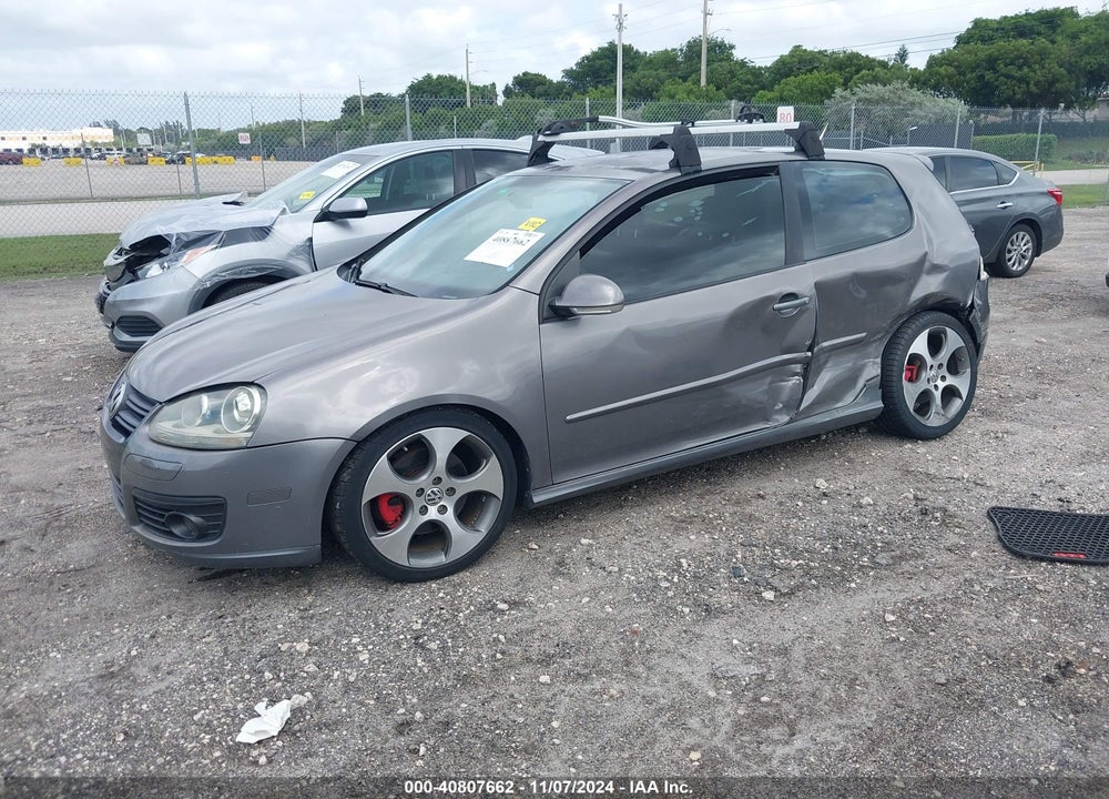 2007 VOLKSWAGEN GTI 2-DOOR VIN: WVWEV71K27W281399