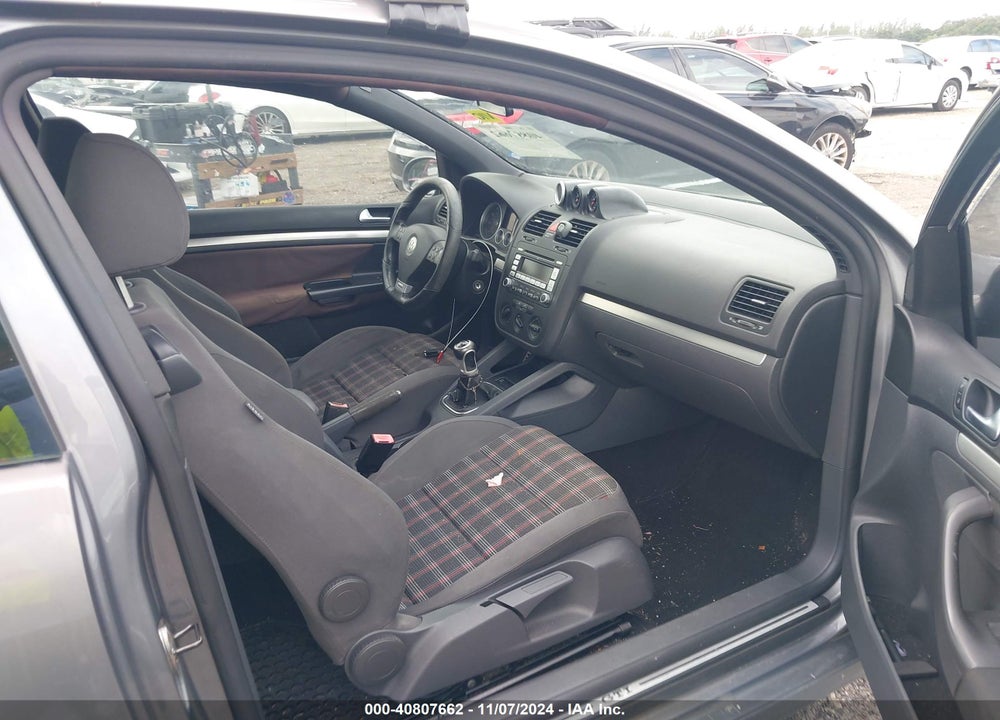 2007 VOLKSWAGEN GTI 2-DOOR VIN: WVWEV71K27W281399