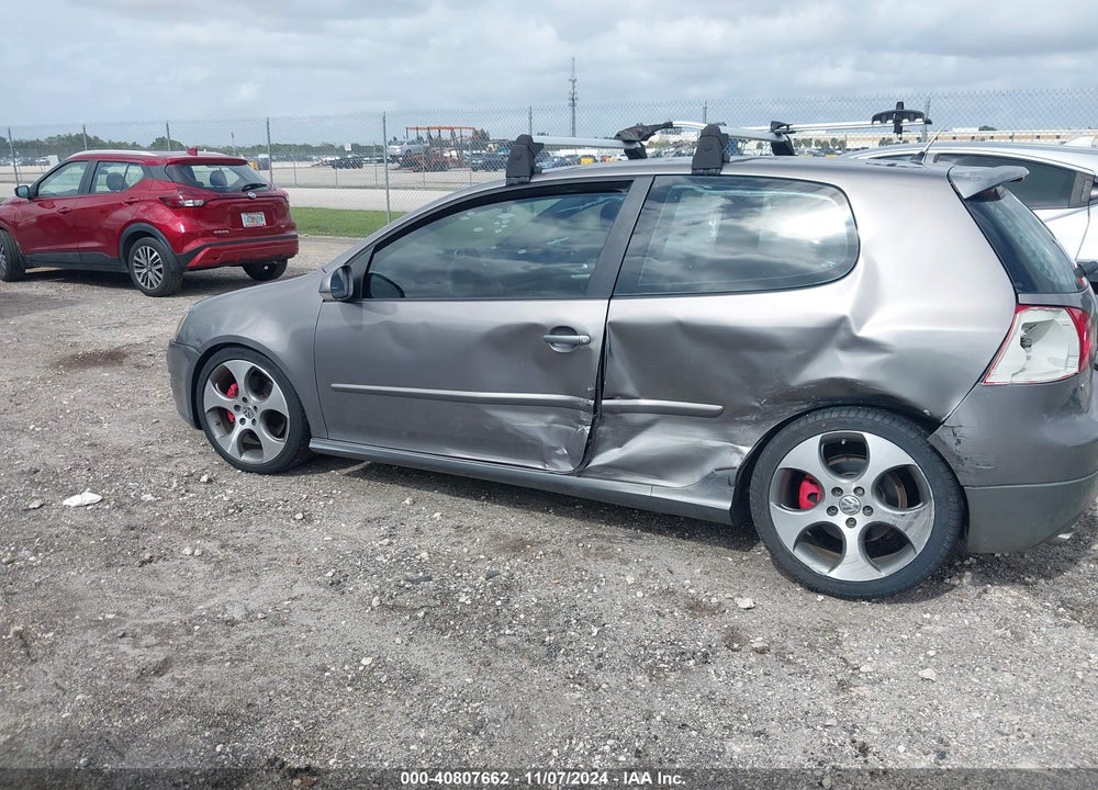 2007 VOLKSWAGEN GTI 2-DOOR VIN: WVWEV71K27W281399