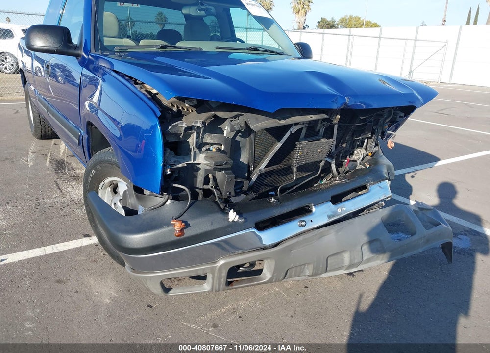 2004 CHEVROLET SILVERADO 1500 LS VIN: 2GCEC19T841212123