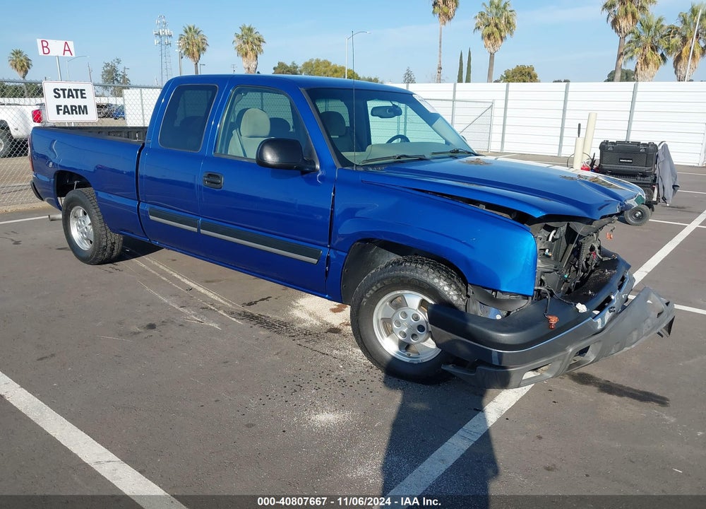 2004 CHEVROLET SILVERADO 1500 LS VIN: 2GCEC19T841212123