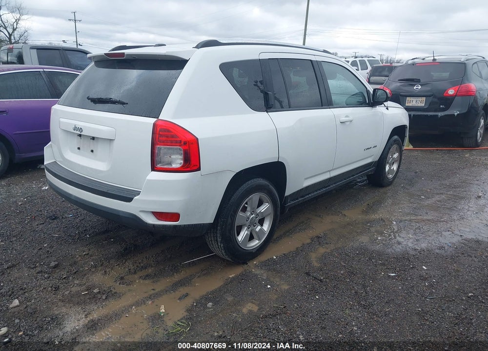 2013 JEEP COMPASS SPORT VIN: 1C4NJCBA6DD130311