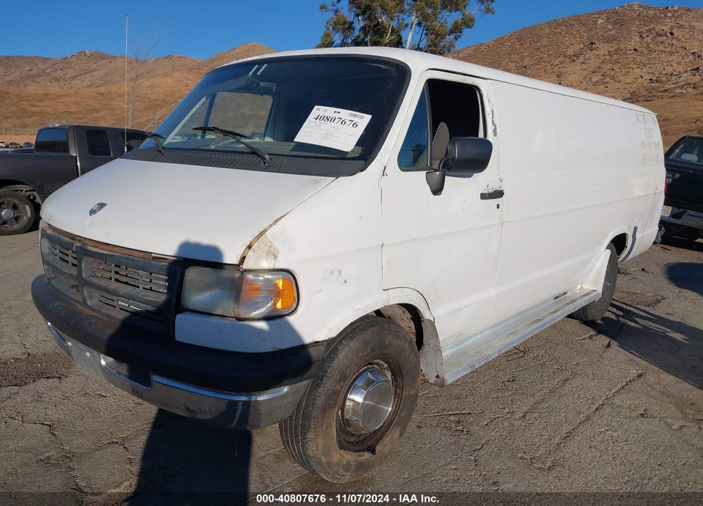 1997 DODGE RAM VAN 3500 AMBULANCE CONVERSION/COMMERCIAL VIN: 2B7KB31Z6VK514376