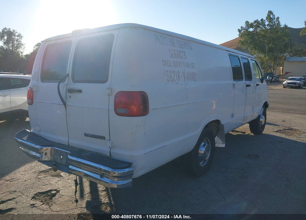 1997 DODGE RAM VAN 3500 AMBULANCE CONVERSION/COMMERCIAL VIN: 2B7KB31Z6VK514376