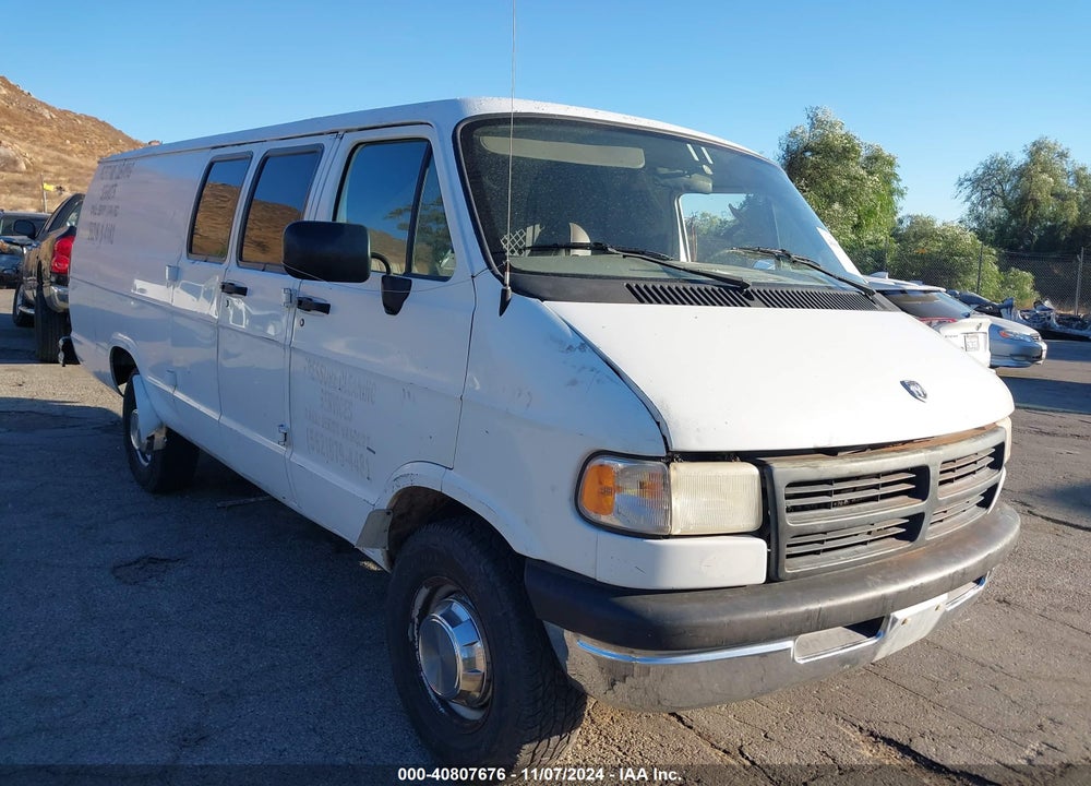 1997 DODGE RAM VAN 3500 AMBULANCE CONVERSION/COMMERCIAL VIN: 2B7KB31Z6VK514376