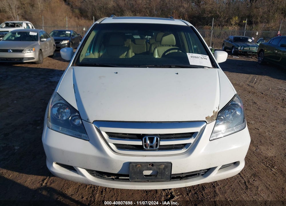 2007 HONDA ODYSSEY EX-L VIN: 5FNRL387X7B086351