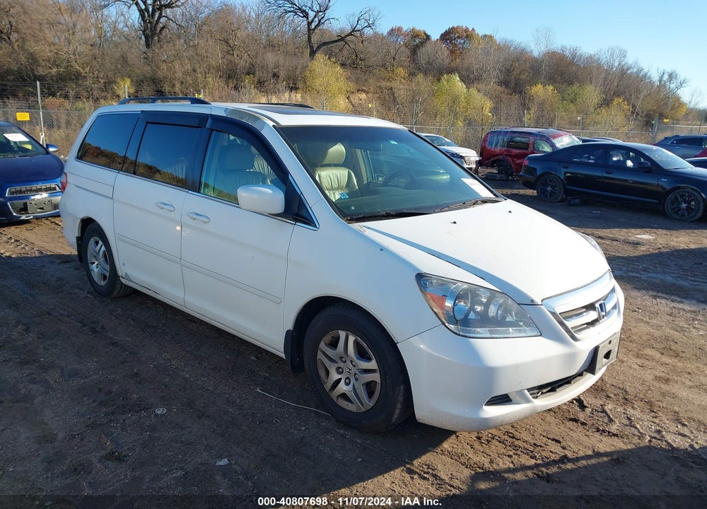 2007 HONDA ODYSSEY EX-L VIN: 5FNRL387X7B086351