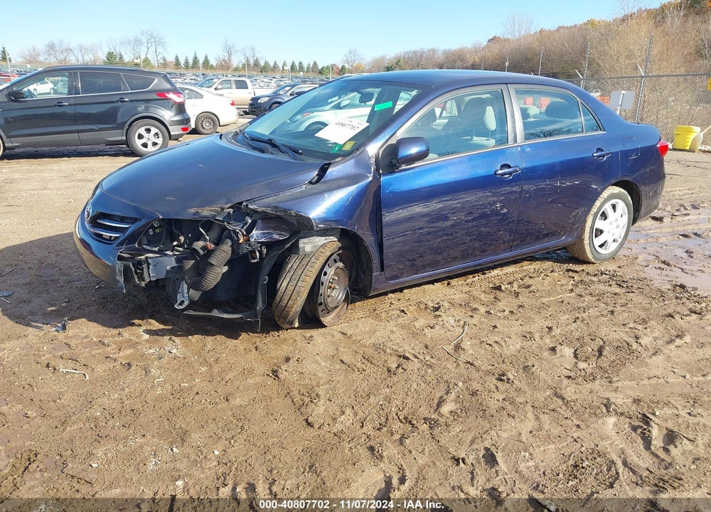2013 TOYOTA COROLLA LE VIN: 2T1BU4EE4DC918824