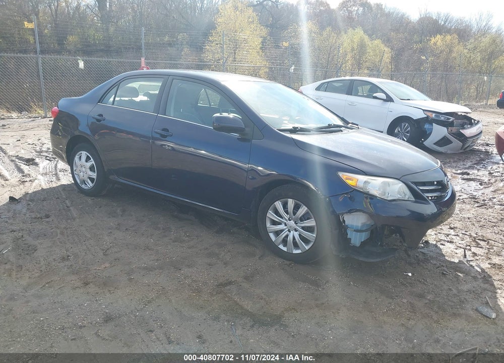 2013 TOYOTA COROLLA LE VIN: 2T1BU4EE4DC918824
