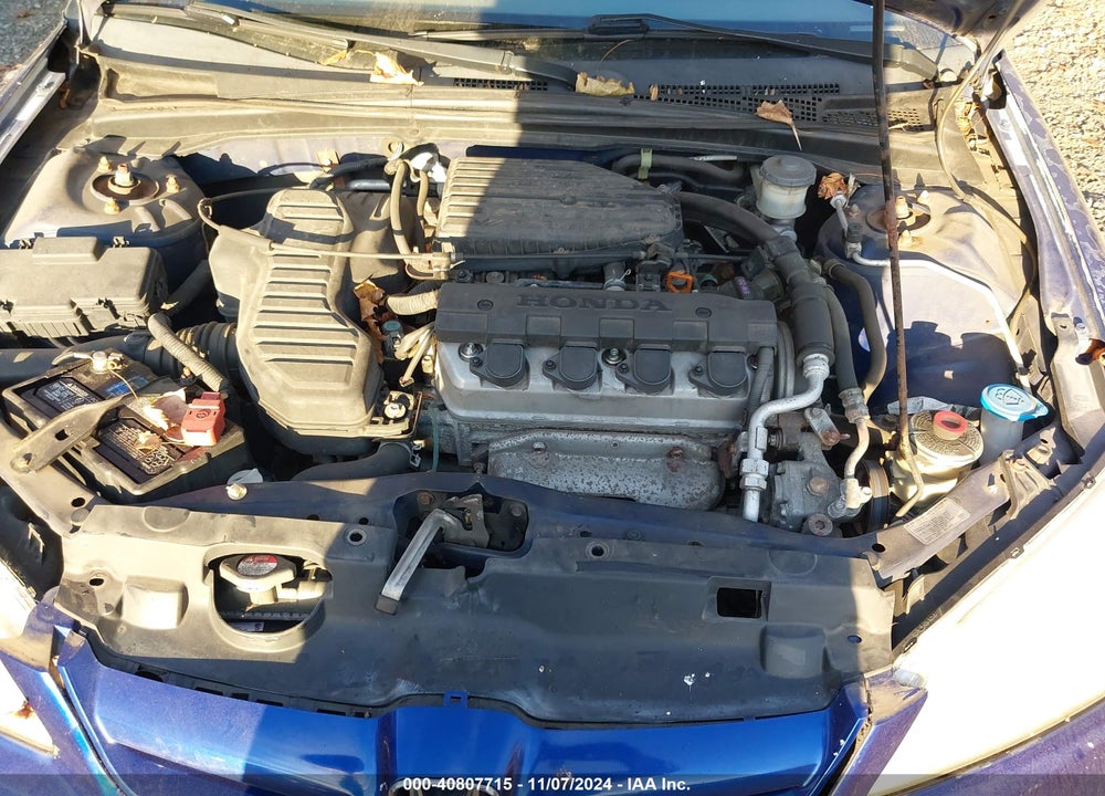 2005 HONDA CIVIC VP VIN: 2HGES16365H534776