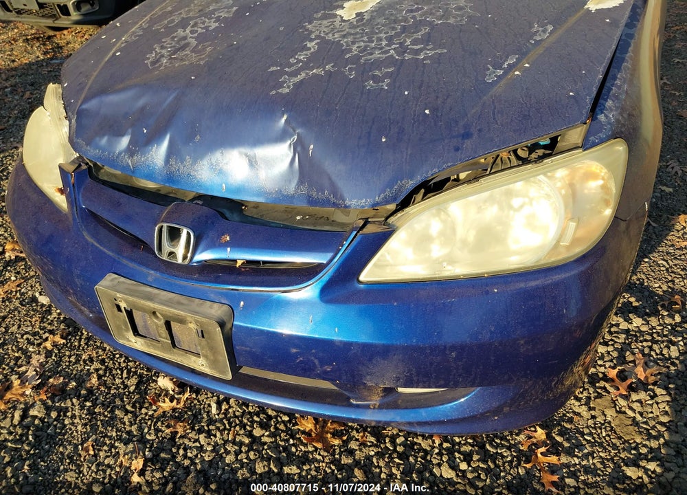 2005 HONDA CIVIC VP VIN: 2HGES16365H534776