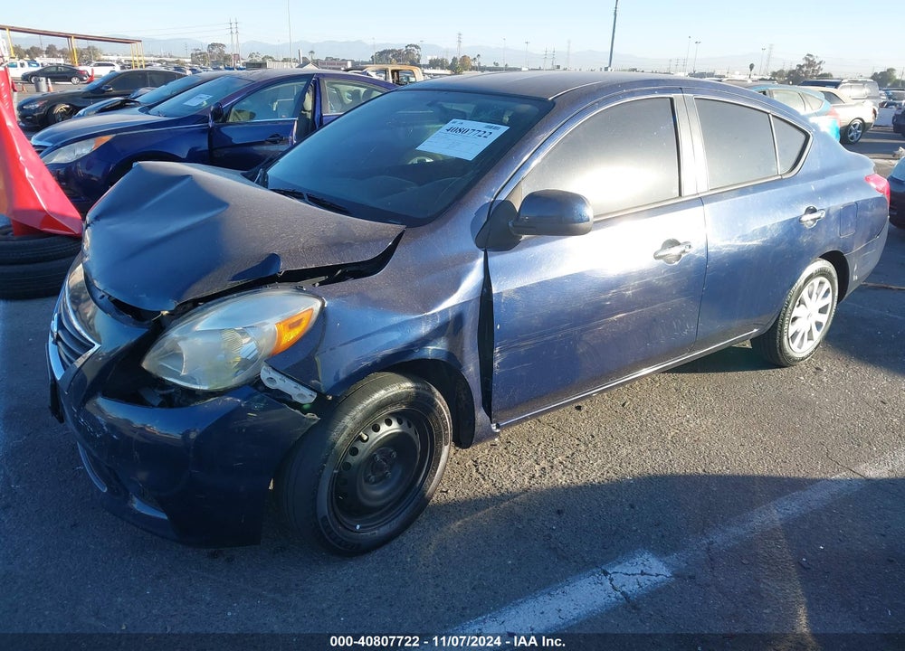2012 NISSAN VERSA 1.6 SV VIN: 3N1CN7AP8CL801871