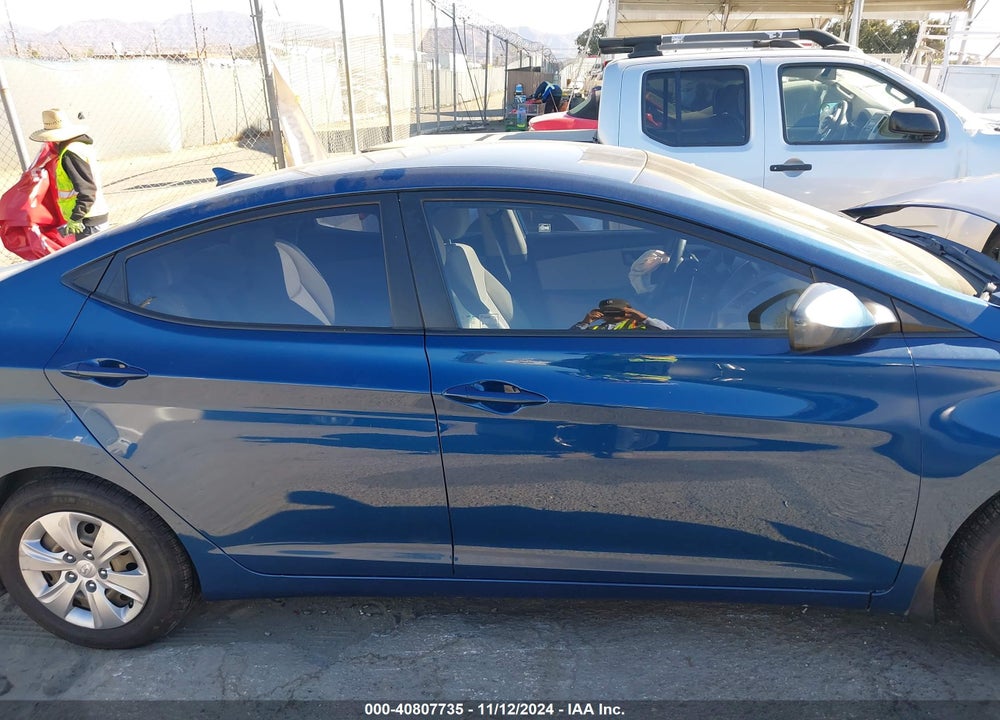 2016 HYUNDAI ELANTRA SE VIN: KMHDH4AE2GU483310