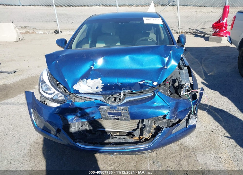2016 HYUNDAI ELANTRA SE VIN: KMHDH4AE2GU483310