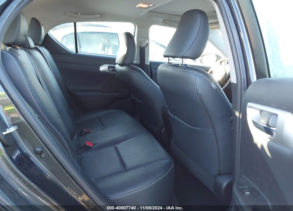 2011 LEXUS CT 200H PREMIUM VIN: JTHKD5BH4B2039953
