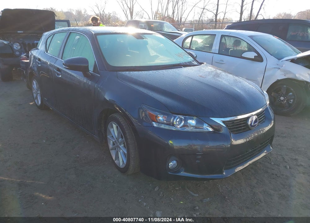 2011 LEXUS CT 200H PREMIUM VIN: JTHKD5BH4B2039953