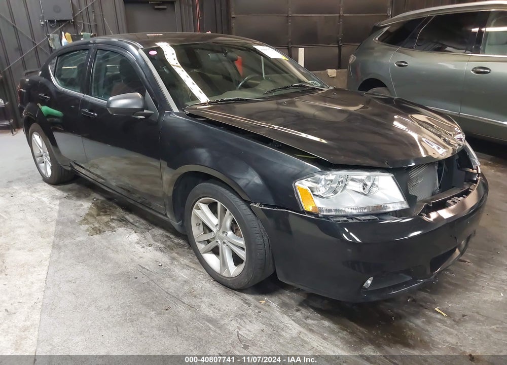 2011 DODGE AVENGER MAINSTREET VIN: 1B3BD1FG9BN506716