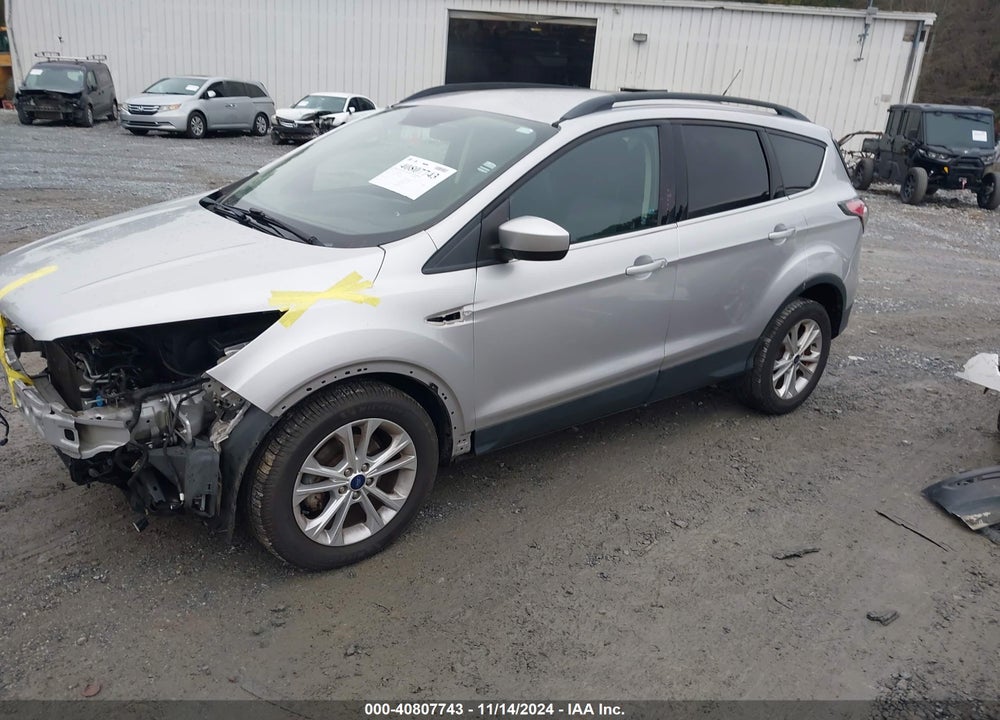 2017 FORD ESCAPE SE VIN: 1FMCU0GDXHUA74844