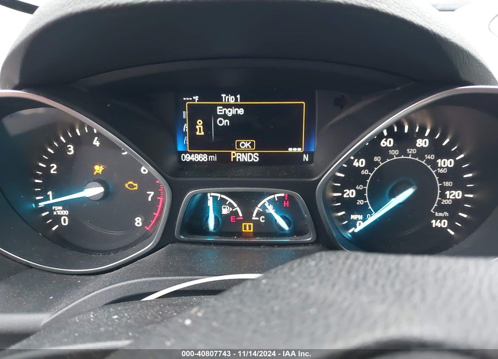 2017 FORD ESCAPE SE VIN: 1FMCU0GDXHUA74844