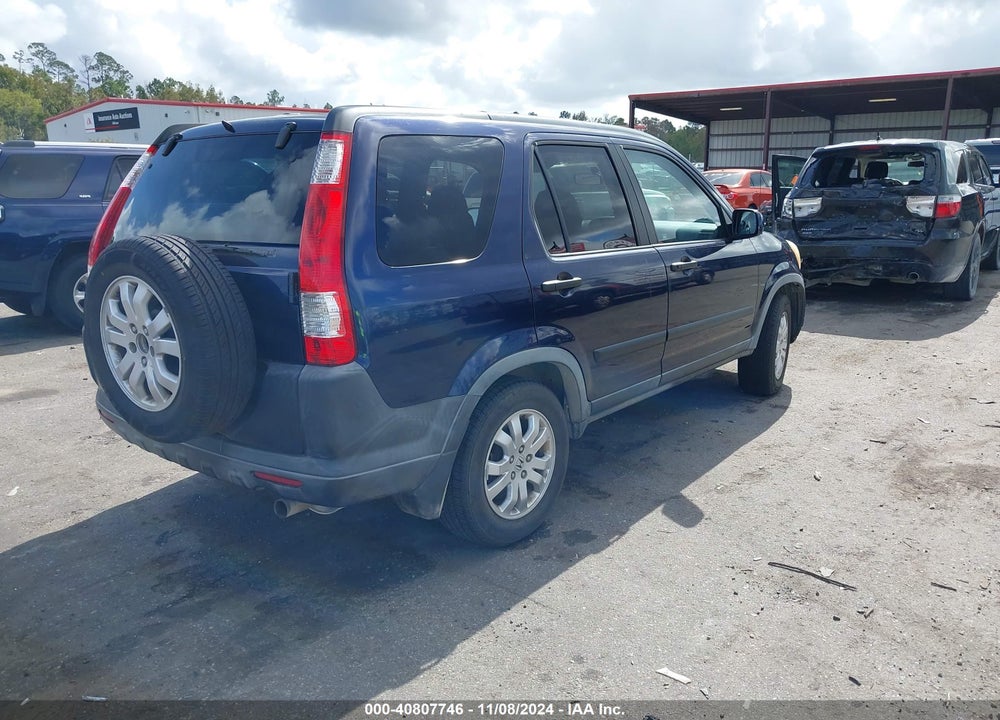 2006 HONDA CR-V EX VIN: JHLRD68846C020691