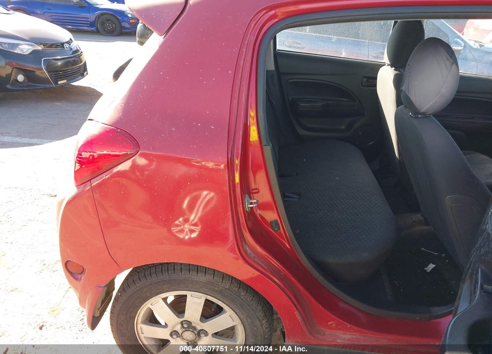 2015 MITSUBISHI MIRAGE DE/RF VIN: ML32A3HJXFH001822