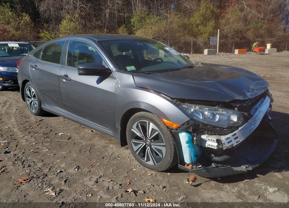 2018 HONDA CIVIC EX-L VIN: JHMFC1F76JX032499