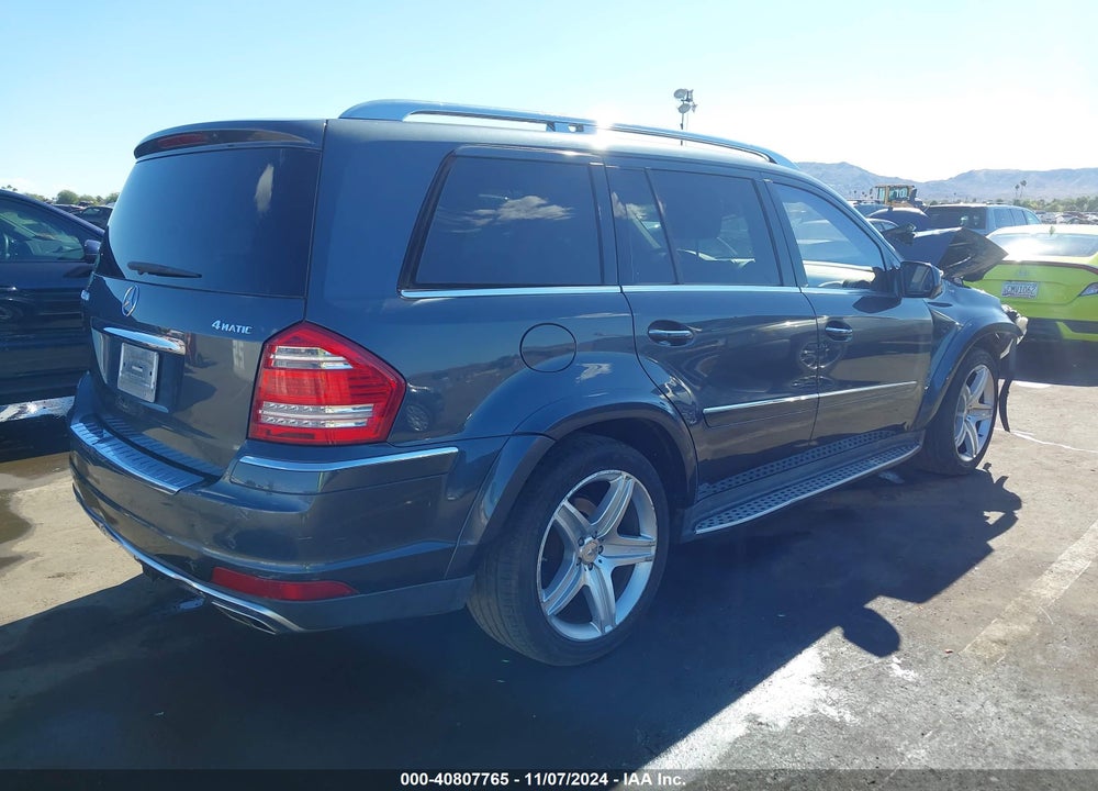 2010 MERCEDES-BENZ GL 550 4MATIC VIN: 4JGBF8GE0AA603593