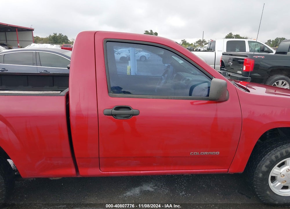 2005 CHEVROLET COLORADO LS VIN: 1GCCS148558171283