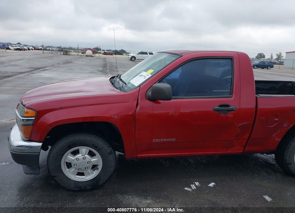 2005 CHEVROLET COLORADO LS VIN: 1GCCS148558171283
