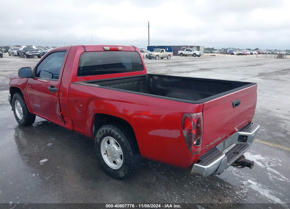 2005 CHEVROLET COLORADO LS VIN: 1GCCS148558171283