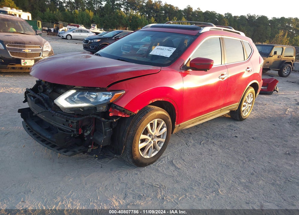 2017 NISSAN ROGUE SV VIN: JN8AT2MV2HW255372
