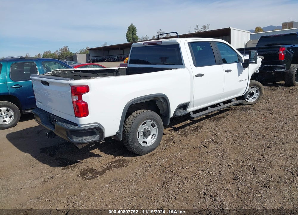 2020 CHEVROLET SILVERADO 2500HD 2WD  STANDARD BED WT VIN: 1GC1WLE72LF137792