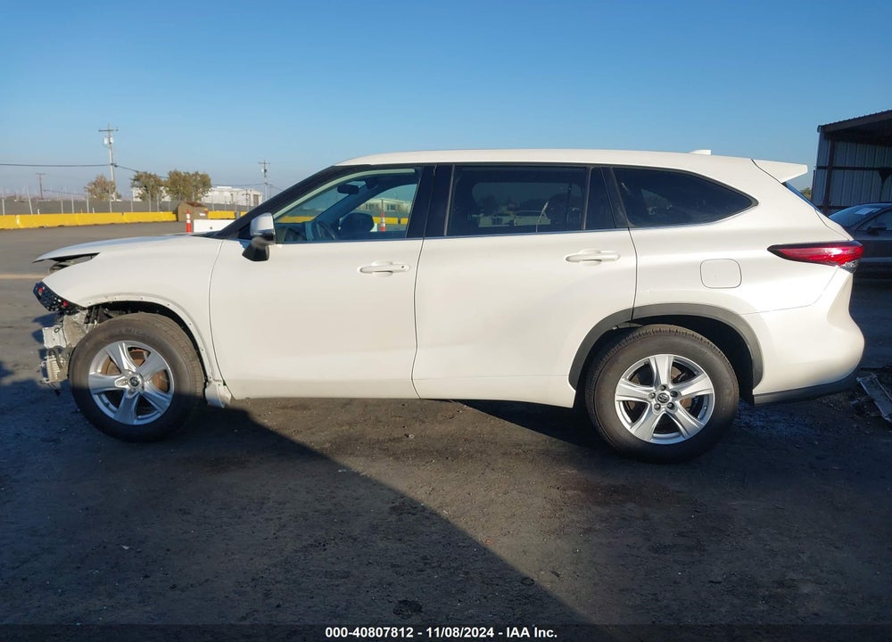 2020 TOYOTA HIGHLANDER LE VIN: 5TDZZRAH3LS508163