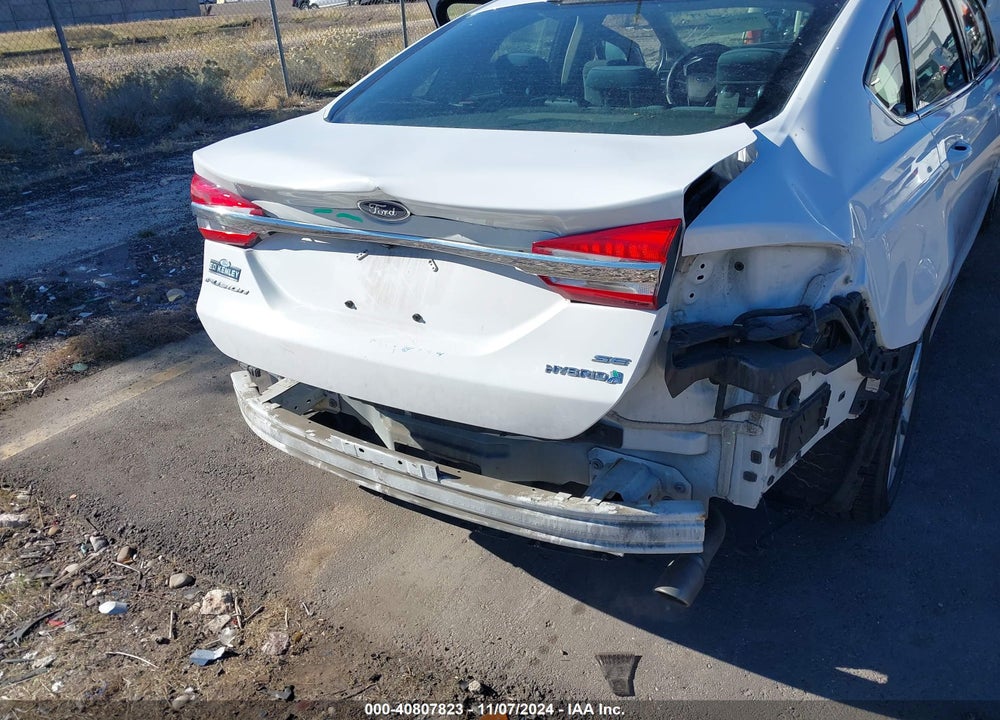 2017 FORD FUSION HYBRID SE VIN: 3FA6P0LU2HR316344