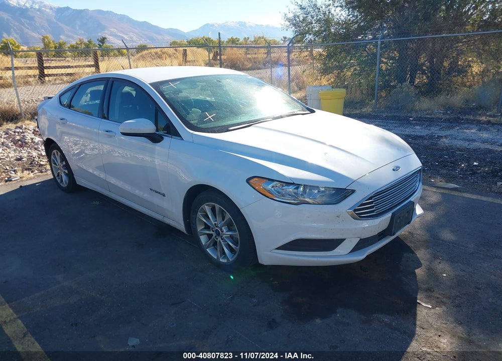 2017 FORD FUSION HYBRID SE VIN: 3FA6P0LU2HR316344