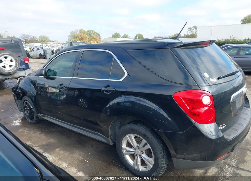 2013 CHEVROLET EQUINOX LS VIN: 2GNALBEK8D6380839