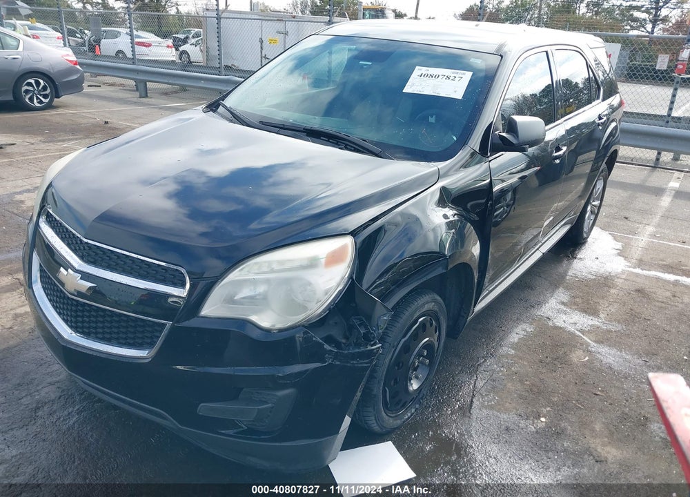 2013 CHEVROLET EQUINOX LS VIN: 2GNALBEK8D6380839