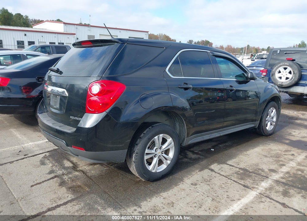 2013 CHEVROLET EQUINOX LS VIN: 2GNALBEK8D6380839