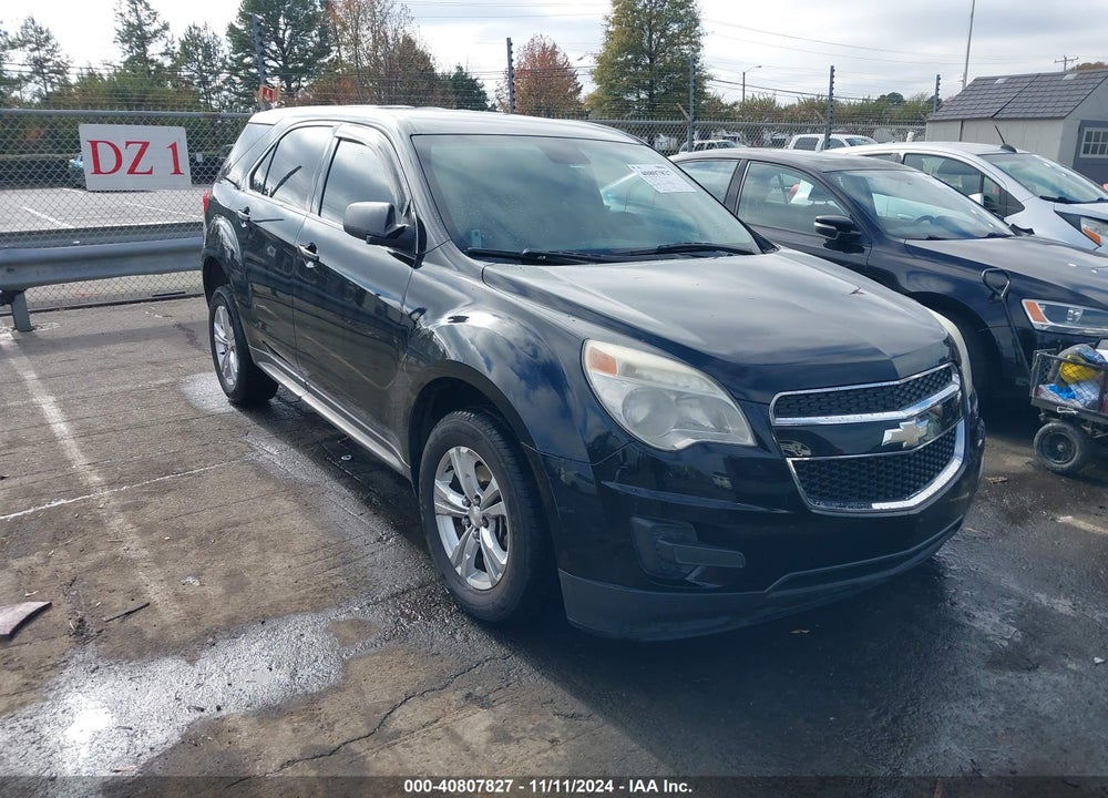2013 CHEVROLET EQUINOX LS VIN: 2GNALBEK8D6380839