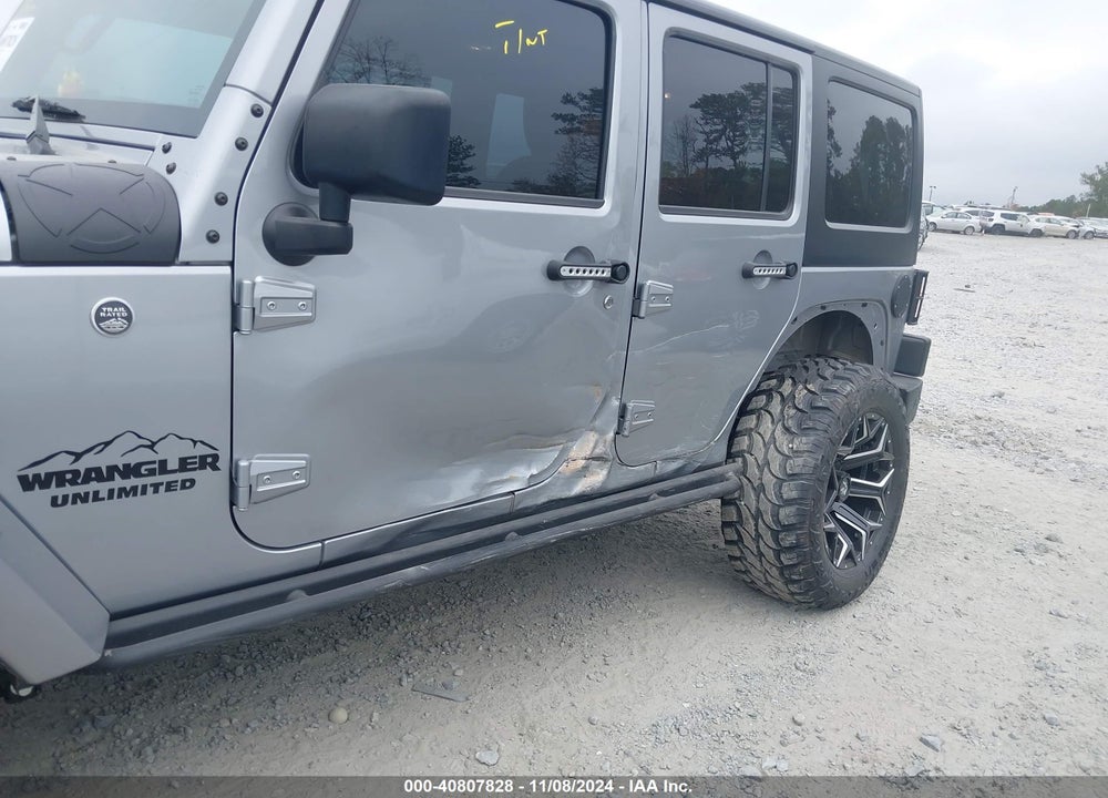 2016 JEEP WRANGLER UNLIMITED BLACK BEAR VIN: 1C4BJWDG7GL102761