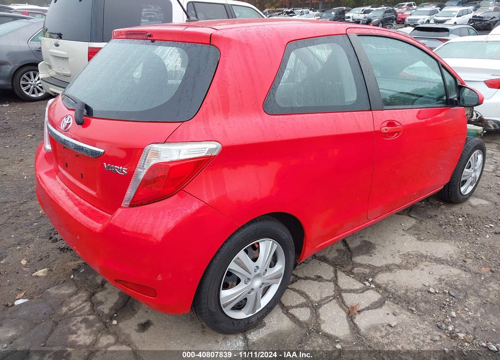 2014 TOYOTA YARIS L (TMMF PLANT) VIN: VNKJTUD36EA013061