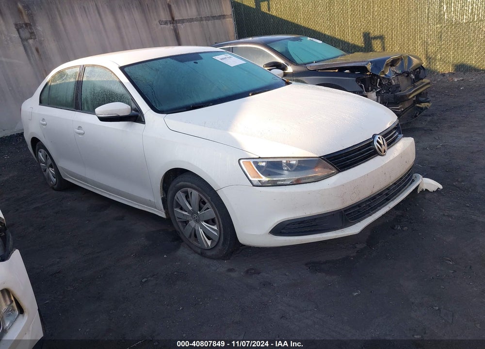 2012 VOLKSWAGEN JETTA 2.5L SE VIN: 3VWDP7AJ5CM453705