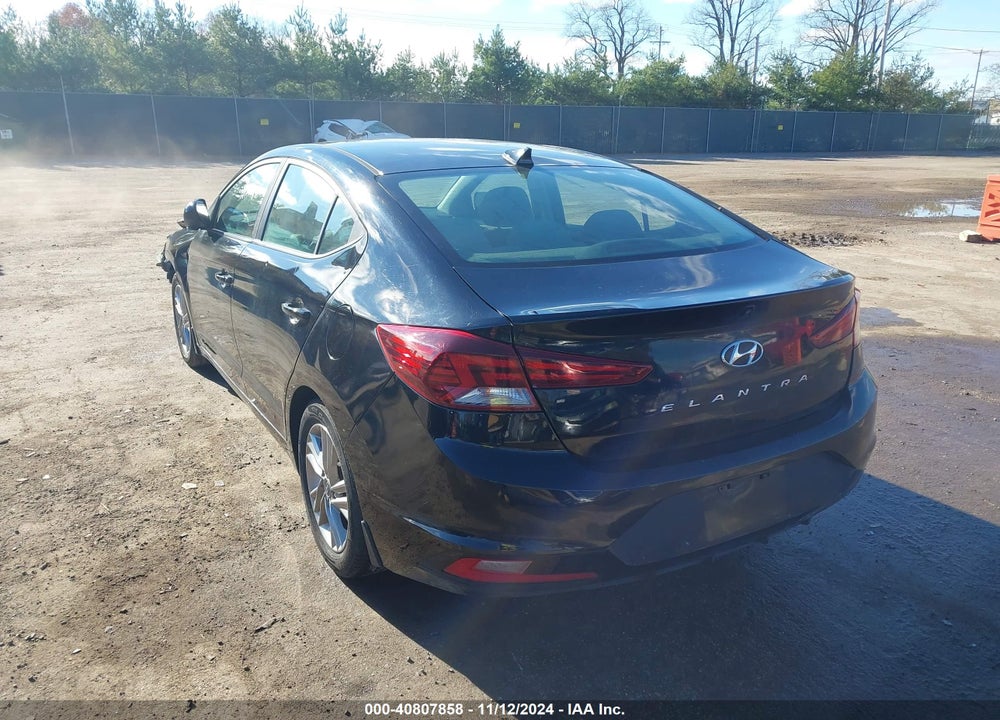 2019 HYUNDAI ELANTRA VALUE EDITION VIN: KMHD84LF5KU885689
